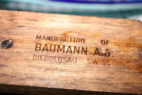 "MANUFACTURE OF BAUMANN A.G. DIEPOLDSAU SWISS"